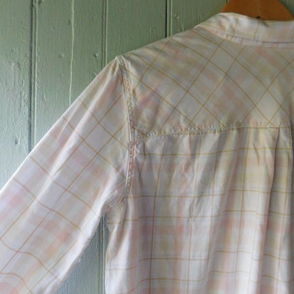 🪵🦔 Pink // White Plaid Shirt 🦔 - Picture 16 of 16